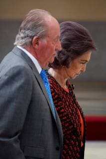 (L-R) Spain s Emeritus King Juan Carlos, and Emeritus Queen Sofia (R), during National Sports Awards 2016 ceremony chair by Spanish Royals held at Pardo Palace in Madrid, Spain, 19 February 2018. Spanish Royals present 2016 National Sports Awards !ACHTUNG: NUR REDAKTIONELLE NUTZUNG!  Copyright: xEmilioxNaranjox GRAF4756 20180219-636546497965391513