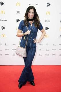 Alexandra Polzin beim 99Fire Films Award 2018 während der Berlinale 2018 im Admiralspalast. Berlin, 21.02.2018