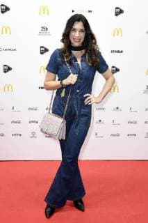 Alexandra Polzin beim 99Fire Films Award 2018 während der Berlinale 2018 im Admiralspalast. Berlin, 21.02.2018