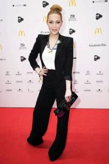 Alexa Feser beim 99Fire Films Award 2018 während der Berlinale 2018 im Admiralspalast. Berlin, 21.02.2018