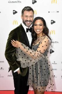 Jochen Schropp und Alexandra Maurer beim 99Fire Films Award 2018 während der Berlinale 2018 im Admiralspalast. Berlin, 21.02.2018