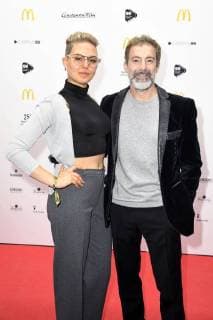 Belen Moana und Gedeon Burkhard beim 99Fire Films Award 2018 während der Berlinale 2018 im Admiralspalast. Berlin, 21.02.2018