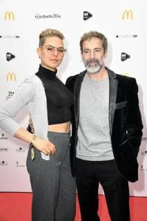 Belen Moana und Gedeon Burkhard beim 99Fire Films Award 2018 während der Berlinale 2018 im Admiralspalast. Berlin, 21.02.2018