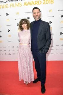 Sophie Schlichting und Daniel Schreiber beim 99Fire Films Award 2018 während der Berlinale 2018 im Admiralspalast. Berlin, 21.02.2018