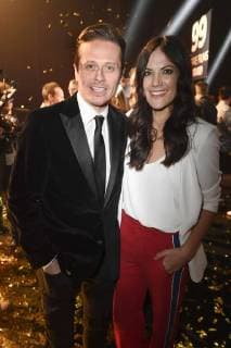 Roman Knizka und Bettina Zimmermann beim 99Fire Films Award 2018 während der Berlinale 2018 im Admiralspalast. Berlin, 21.02.2018