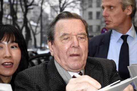 Gerhard Schröder bei der 15. Verleihung des Best Brands Award im Hotel Bayerischer Hof. München, 21.02.2018
