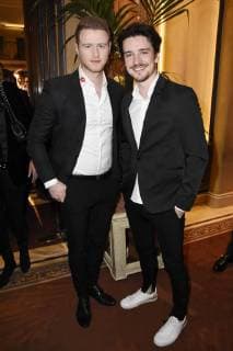 Alex Bosch und Sven Goblirsch bei der 15. Verleihung des Best Brands Award im Hotel Bayerischer Hof. München, 21.02.2018