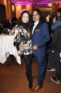 Christine Neubauer mit Freund Jose Campos bei der 15. Verleihung des Best Brands Award im Hotel Bayerischer Hof. München, 21.02.2018