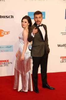 Edin Hasanovic und Natalia Rudziewicz bei der Verleihung Goldene Kamera 2018 am 22.02.2018 in Hamburg Goldene Kamera Verleihung 2018 in Hamburg