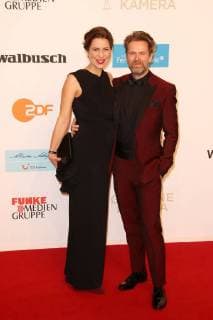 Matthias Matschke und Theresa Kronthaler bei der Verleihung Goldene Kamera 2018 am 22.02.2018 in Hamburg Goldene Kamera Verleihung 2018 in Hamburg