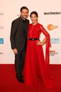 Tom Beck und Chryssanthi Kavazi bei der Verleihung Goldene Kamera 2018 am 22.02.2018 in Hamburg Goldene Kamera Verleihung 2018 in Hamburg