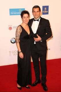 Dunja Hayali und Mitri Sirin bei der Verleihung Goldene Kamera 2018 am 22.02.2018 in Hamburg Goldene Kamera Verleihung 2018 in Hamburg