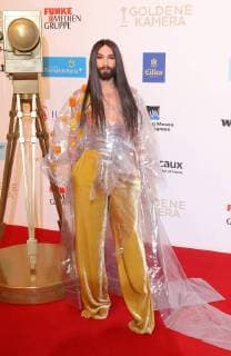 Conchita Wurst bei der Verleihung der Goldene Kamera in der Messe-Hamburg, Karolinenstrasse Copyright imago stock&people GmbH Tinkeres Datum: 22.02.2018 Goldene Kamera