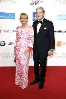 Uschi Glas mit Gatte Dieter Hermann bei der 53. Verleihung der Goldenen Kamera 2018 in der Hamburg Messe. Hamburg, 22.02.2018