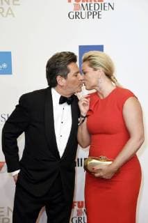 Thomas Anders mit Ehefrau Claudia Hess bei der 53. Verleihung der Goldenen Kamera 2018 in der Hamburg Messe. Hamburg, 22.02.2018