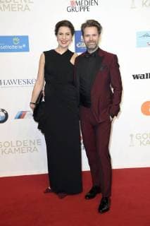Theresa Kronthaler und Matthias Matschke bei der 53. Verleihung der Goldenen Kamera 2018 in der Hamburg Messe. Hamburg, 22.02.2018