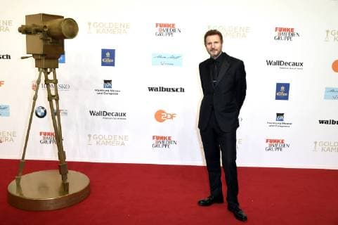 Themen der Woche Bilder des Tages Liam Neeson bei der 53. Verleihung der Goldenen Kamera 2018 in der Hamburg Messe. Hamburg, 22.02.2018