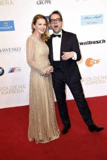 Anna Loos mit Gatte Jan Josef Liefers bei der 53. Verleihung der Goldenen Kamera 2018 in der Hamburg Messe. Hamburg, 22.02.2018