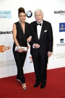 Peter Weck mit Tochter Barbara Weck bei der 53. Verleihung der Goldenen Kamera 2018 in der Hamburg Messe. Hamburg, 22.02.2018