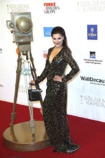 Karen Webb bei der 53. Verleihung der Goldenen Kamera 2018 in der Hamburg Messe. Hamburg, 22.02.2018
