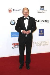Olaf Scholz bei der 53. Verleihung der Goldenen Kamera 2018 in der Hamburg Messe. Hamburg, 22.02.2018