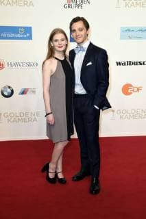 Gro Swantje Kohlhof und Jonas Nay bei der 53. Verleihung der Goldenen Kamera 2018 in der Hamburg Messe. Hamburg, 22.02.2018
