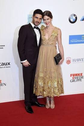 Wolke Hegenbarth mit Freund Oliver bei der 53. Verleihung der Goldenen Kamera 2018 in der Hamburg Messe. Hamburg, 22.02.2018