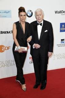 Peter Weck mit Tochter Barbara Weck bei der 53. Verleihung der Goldenen Kamera 2018 in der Hamburg Messe. Hamburg, 22.02.2018