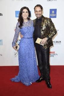 Judith Williams und Alexander-Klaus Stecher bei der 53. Verleihung der Goldenen Kamera 2018 in der Hamburg Messe. Hamburg, 22.02.2018