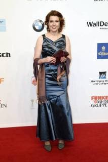 Monica Lierhaus bei der 53. Verleihung der Goldenen Kamera 2018 in der Hamburg Messe. Hamburg, 22.02.2018