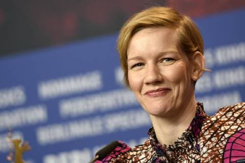 Sandra Hüller bei der Pressekonferenz zu In den Gängen In the Aisles auf der Berlinale 2018 68. Internationale Filmfestspiele Berlin im Hotel Grand Hyatt. Berlin, 23.02.2018