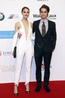 Luise Befort mit Bruder Maximilian Befort bei der 53. Verleihung der Goldenen Kamera 2018 in der Hamburg Messe. Hamburg, 22.02.2018