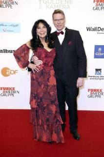 Dunja Rajter mit Gatte Michael Eichler bei der 53. Verleihung der Goldenen Kamera 2018 in der Hamburg Messe. Hamburg, 22.02.2018