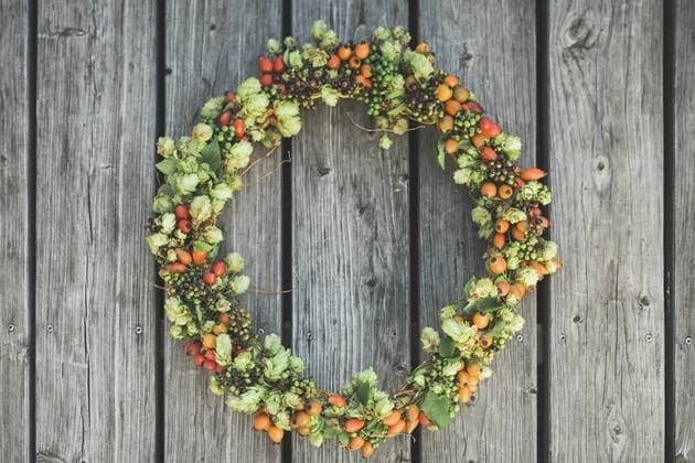 IMAGO Creative: Herbst, Herbstkränze Autumn wreath  ASCF00770