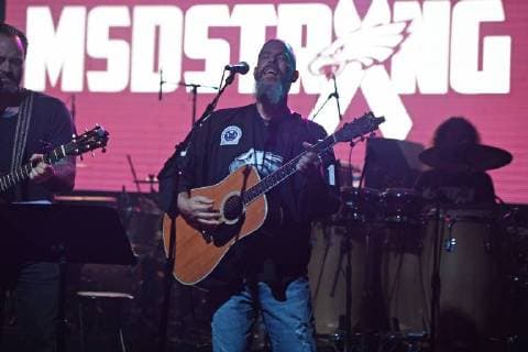 FORT LAUDERDALE FL - FEBRUARY 23: Jason Bieler of Saigon Kick performs during the Marjory Stoneman Douglas High School benefit concert to support families and the community effected by this tragedy held at Revolution Live on February 23, 2018 in Fort Lauderdale, Florida. Copyright: xmpi04x