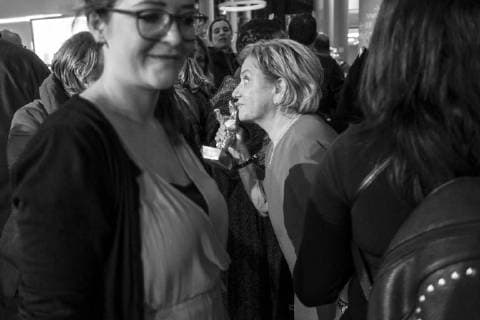 Schauspielerin Ana Brun (Silberner Bär als Bester Darstellerin, Les herederas) beim RadioEins Berlinale-Nighttalk aus der XXLounge anlässlich der 68. Internationalen Filmfestspiele Berlin 68. Internationale Filmfestspiele Berlin