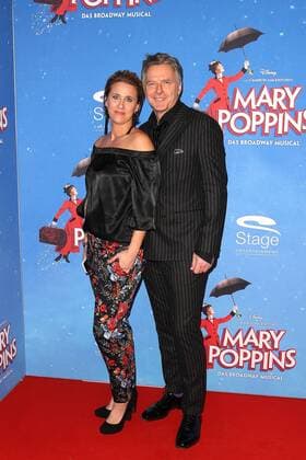 Jörg Pilawa und Irina Pilawa bei der Mary Poppins Musical Premiere am 25.02.2018 in Hamburg Mary Poppins Musical Premiere in Hamburg, 2018