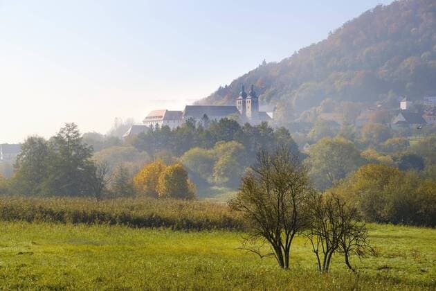 Kloster Plankstetten, bei Berching, Naturpark Altmühltal, Oberpfalz, Bayern, Deutschland, Europa Copyright: imageBROKER/MartinxSiepmann ibxman04621029.jpg