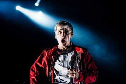 Themen der Woche Bilder des Tages 25.02.18, Bamberg, Brose Arena, Kraftklub Keine Nacht für Niemand Tour 2018, Foto: Felix Brummer Keine Nacht Für Niemand Tour 2018, Foto: *** 25 02 18 Bamberg Brose Arena Power Club No Night For No One Tour 2018 Photo Felix Brummer No Night For No One Tour 2018 Photo Copyright: HMBxMedia xLukasxSeufert