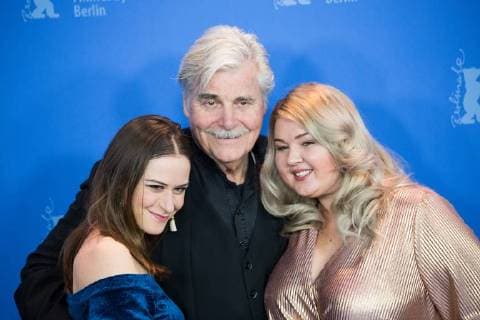 - Cast and director of The Interpreter - 23 02 2018 - Germany Berlin Berlin - Director Martin Sulik and actors Peter Simonischek, Eva Kramerova and Anna Rakovska presenting their new film The Interpreter at Berlinale 2018.  SimonxBeckerx xLexPictorium LePictorium_0174735