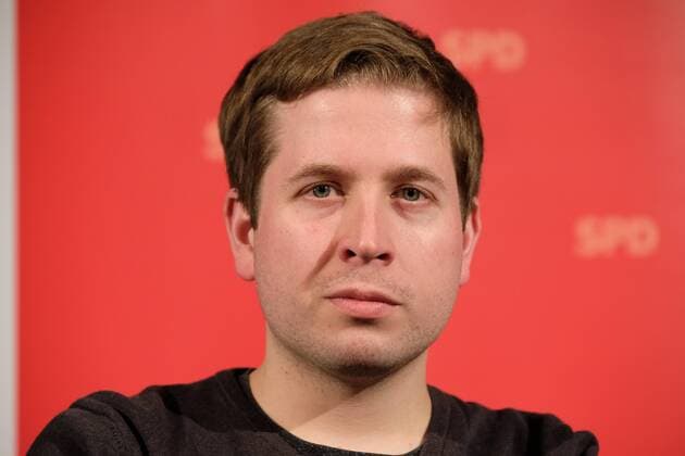 Hamburg Juso-Vorsitzender Kevin Kühnert bei einer Veranstaltung der SPD-Hamburg Nord in der Kulturfabrik Kampnagel Hamburg am 27.2.2018