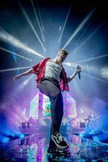 February 28, 2018 - Imagine Dragons perform onstage for the first of 2 nights at the O2 Arena in London, United Kingdom on February 28th 2018  - ZUMAr152 20180228_zaa_r152_055 Copyright: xOlliexMillingtonx xRmvx