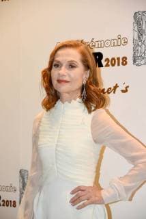 Französischer Filmpreis Cesar - After Party 43eme ceremonie des CESAR. Fouquets. 43the movie CESAR awards. After party at Fouquets restaurant on Champs Elysees. 224660 2018-03-02 Salle Pleyel Paris France Huppert, Isabelle  Copyright: xArnal-Degunx STAR_224660_008