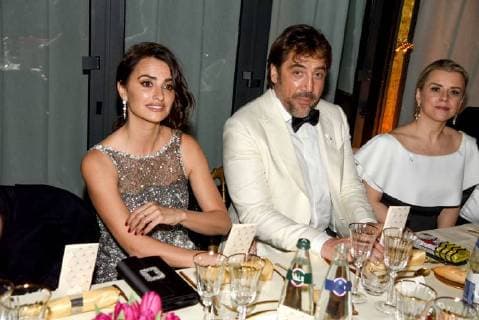 Französischer Filmpreis Cesar - After Party 43eme ceremonie des CESAR. Fouquets. 43the movie CESAR awards. After party at Fouquets restaurant on Champs Elysees. 224660 2018-03-02 Salle Pleyel Paris France Cruz, Penelope; Bardem, Javier  Copyright: xArnal-Degunx STAR_224660_028