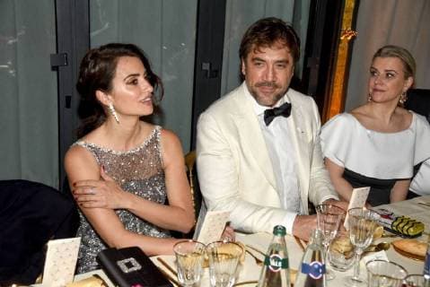 Französischer Filmpreis Cesar - After Party 43eme ceremonie des CESAR. Fouquets. 43the movie CESAR awards. After party at Fouquets restaurant on Champs Elysees. 224660 2018-03-02 Salle Pleyel Paris France Cruz, Penelope; Bardem, Javier  Copyright: xArnal-Degunx STAR_224660_029
