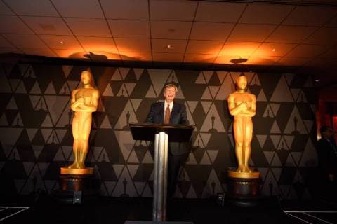 March 2, 2018 - Beverly Hills, California, U.S. - Academy President John Bailey at the reception for the Foreign Language Film Award category for the 90th Oscars on Friday. Beverly Hills U.S. - ZUMAz03_ 20180302_shf_z03_210 Copyright: xKatexNoellex