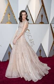 Allison Williams arrives for the 90th Annual Academy Awards on March 4, 2018, in Hollywood, California.  Copyright: xMichaelxBakerx 33546_003PLX
