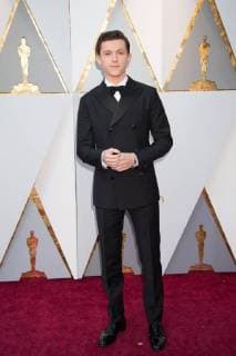 Tom Holland arrives on the red carpet of The 90th OscarsÂ® at the DolbyÂ® Theatre in Hollywood, CA on Sunday, March 4, 2018.  Copyright: xMichaelxBakerx 33546_019PLX
