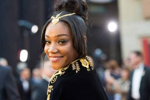 Tiffany Haddish arrives on the red carpet of The 90th OscarsÂ® at the DolbyÂ® Theatre in Hollywood, CA on Sunday, March 4, 2018.  Copyright: xMattxPetitx 33546_106PLX