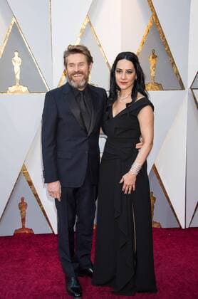 Oscar nominee for Best Supporting Actor, Willem Dafoe and Giada Colagrande arrive on the red carpet of The 90th OscarsÂ® at the DolbyÂ® Theatre in Hollywood, CA on Sunday, March 4, 2018.  Copyright: xMichaelxBakerx 33546_141PLX